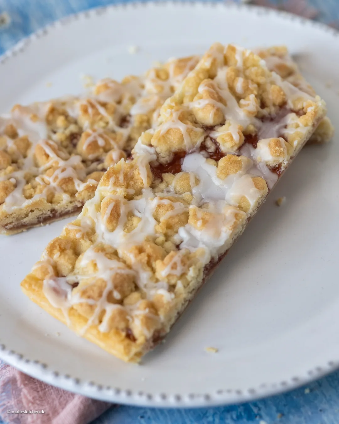 Leckerer Prasselkuchen mit Stresueln