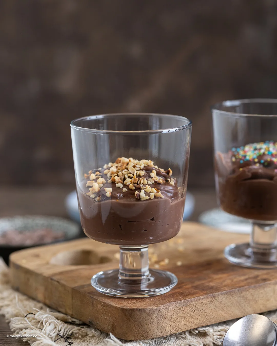 Schokopudding selbst gemacht