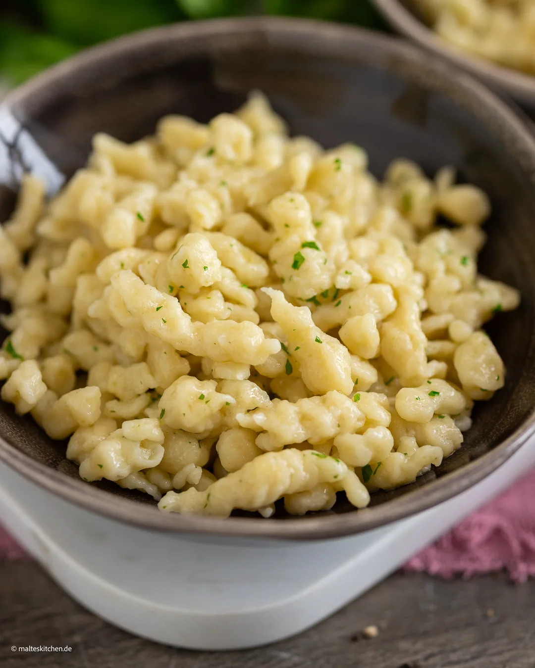 Leckere Spätzle als Beilage