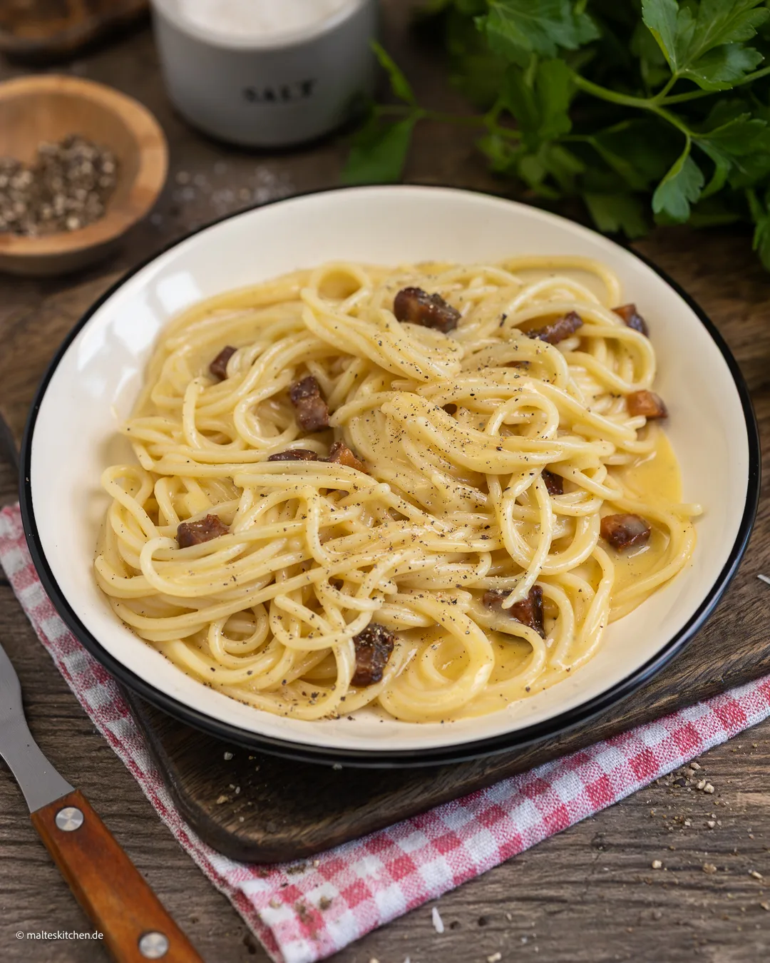 Cremige Spaghetti Carbonara