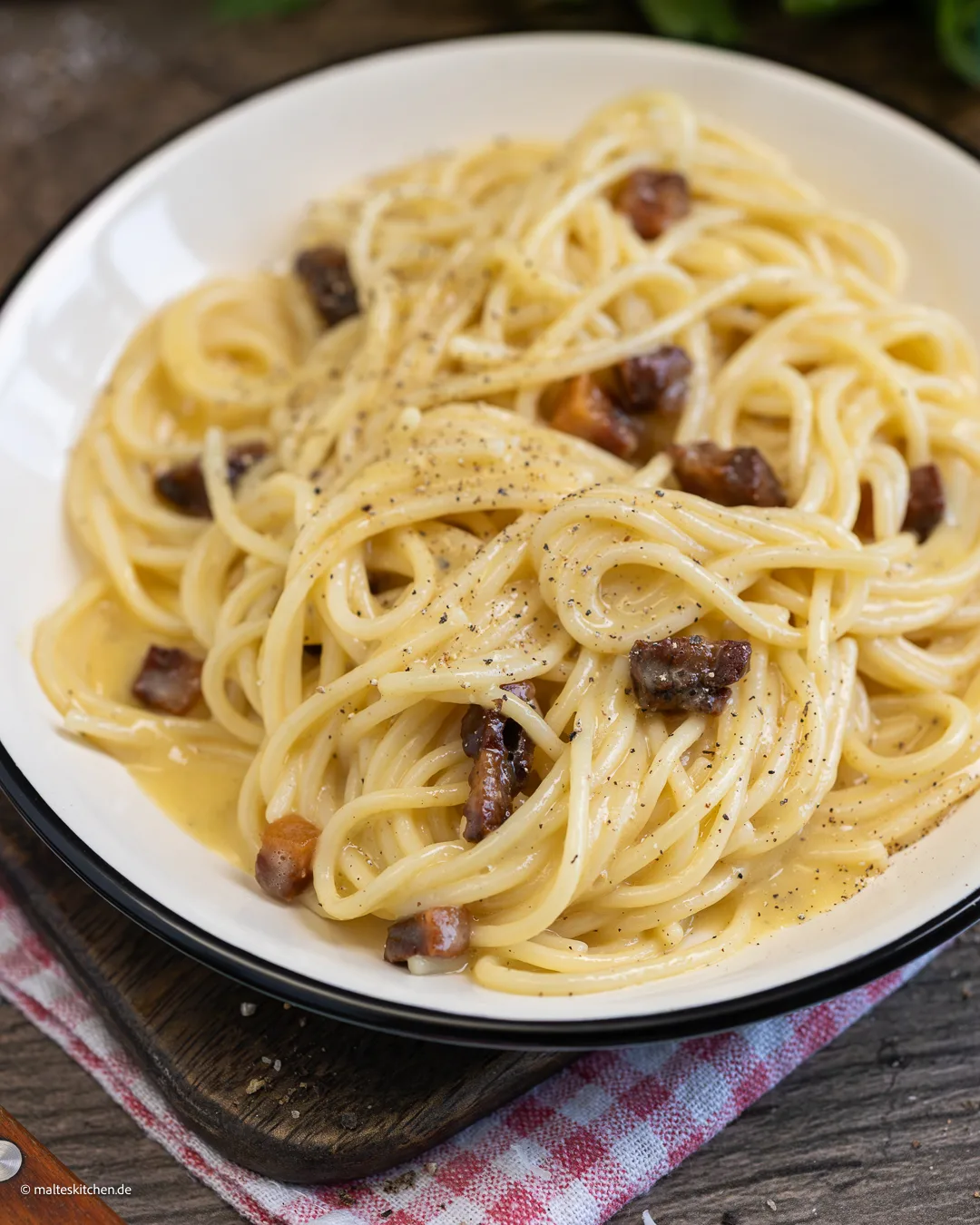Spaghetti Carbonara Original Rezept