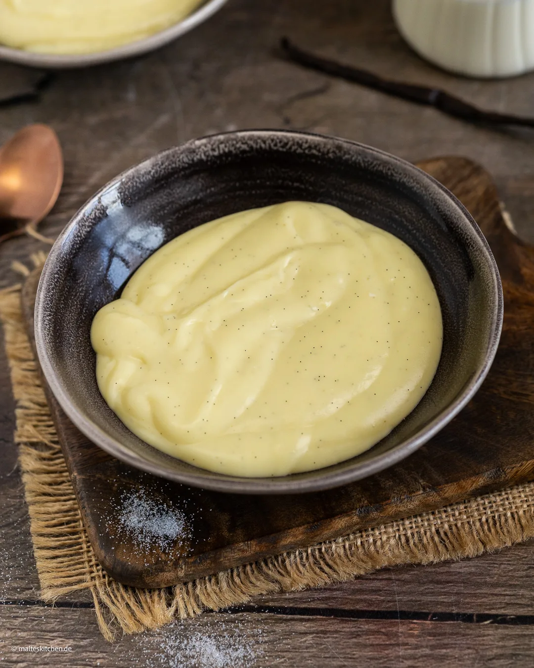 Pudding mit Vanille