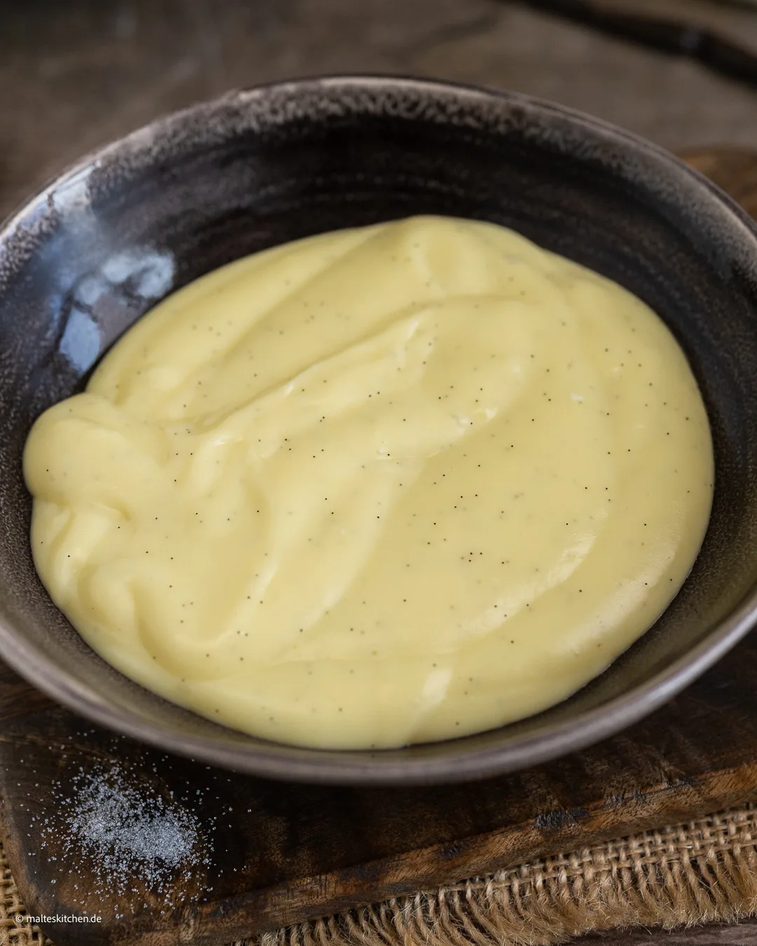Leckerer Vanillepudding