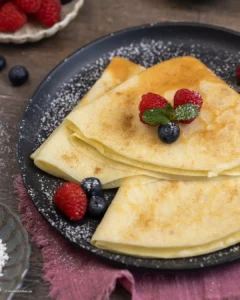 Leckere französische Pfannkuchen