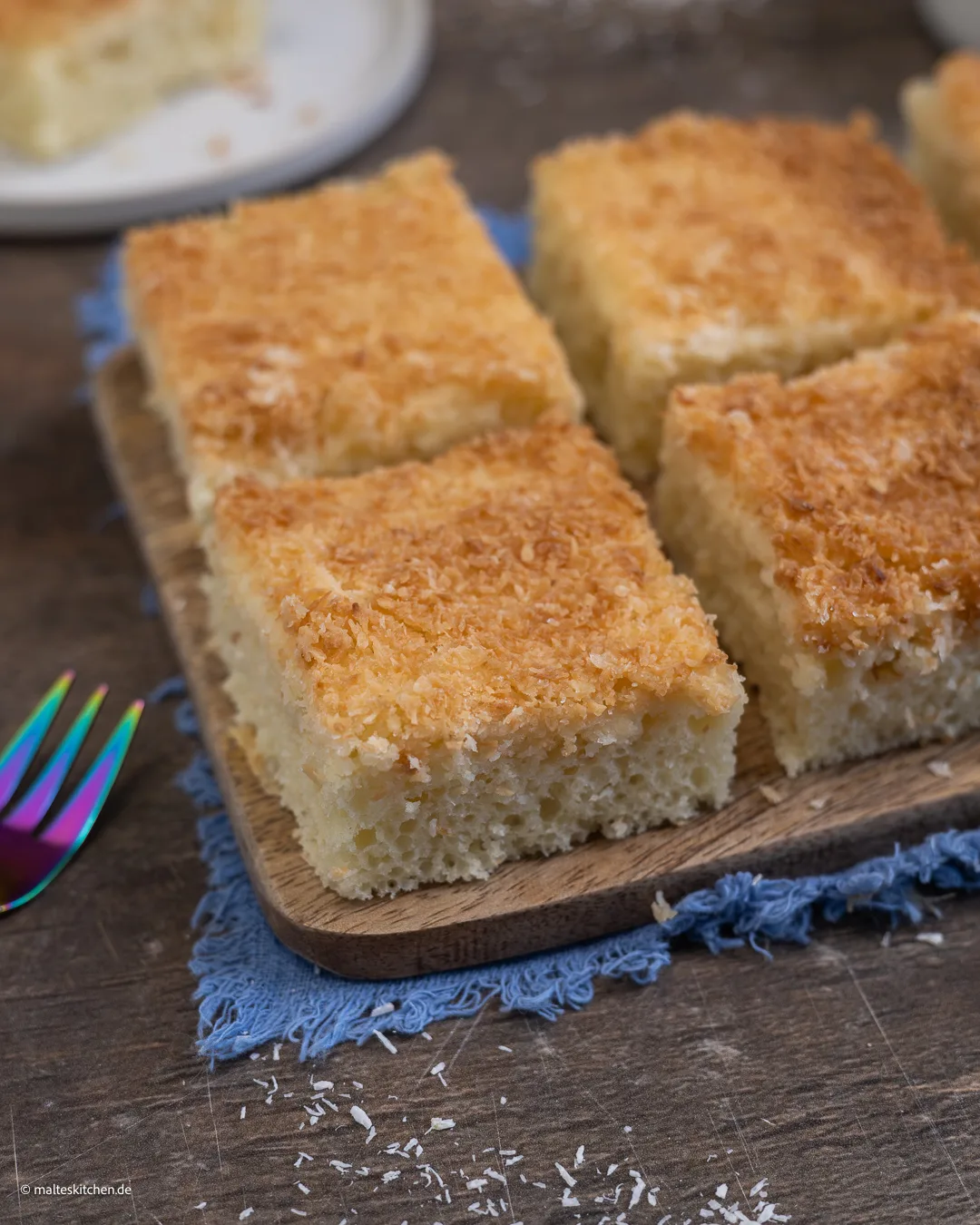 Saftiger Buttermilchkuchen vom Blech