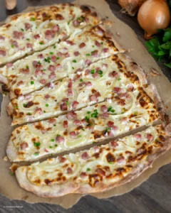 Elsässer Flammkuchen Rezept