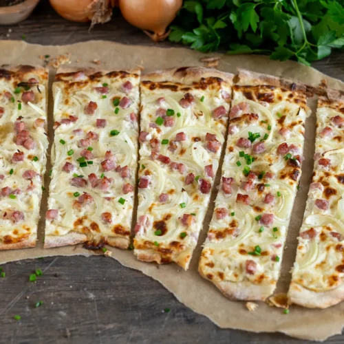 Elsässer Flammkuchen Rezept