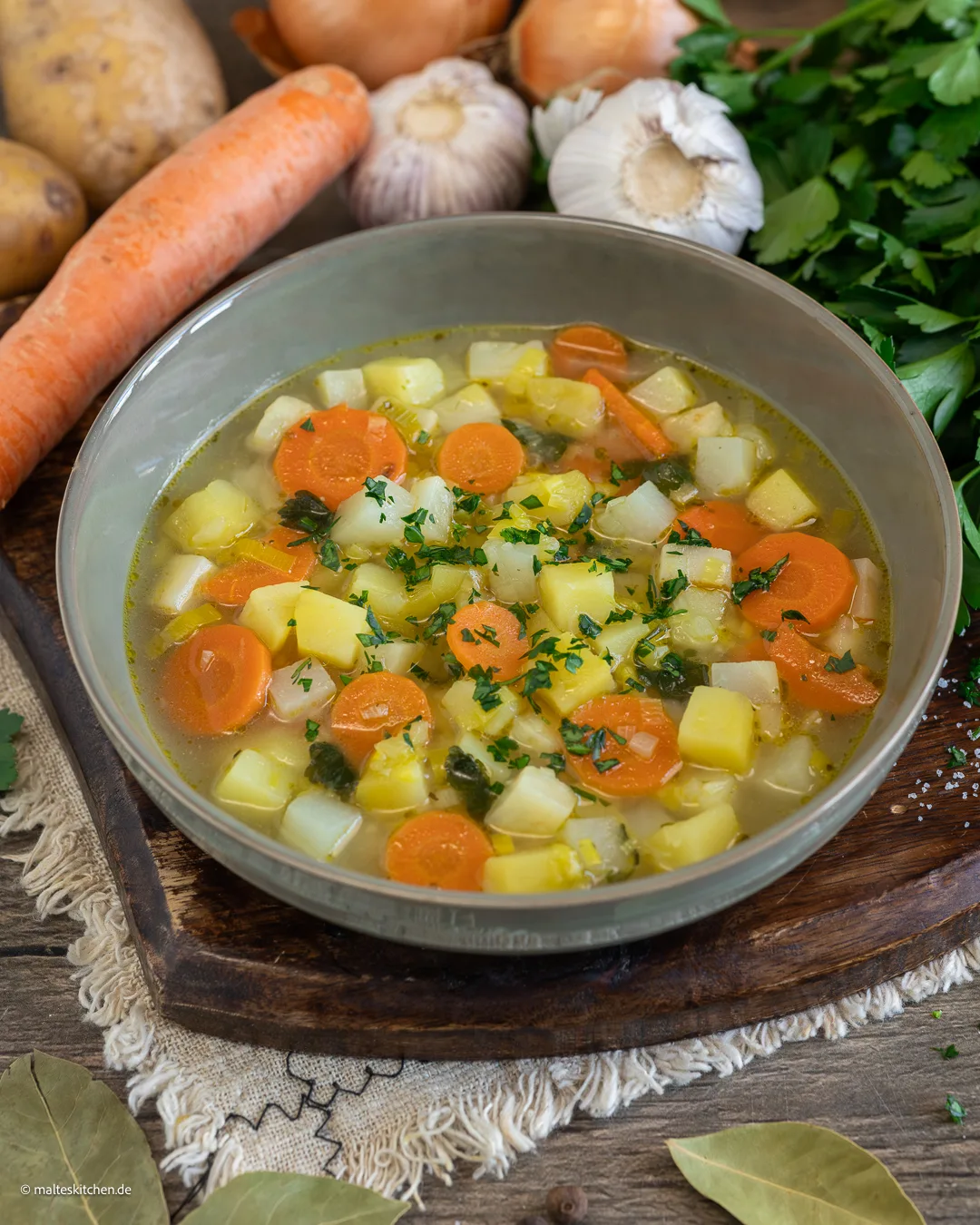 Leckere Gemüsesuppe