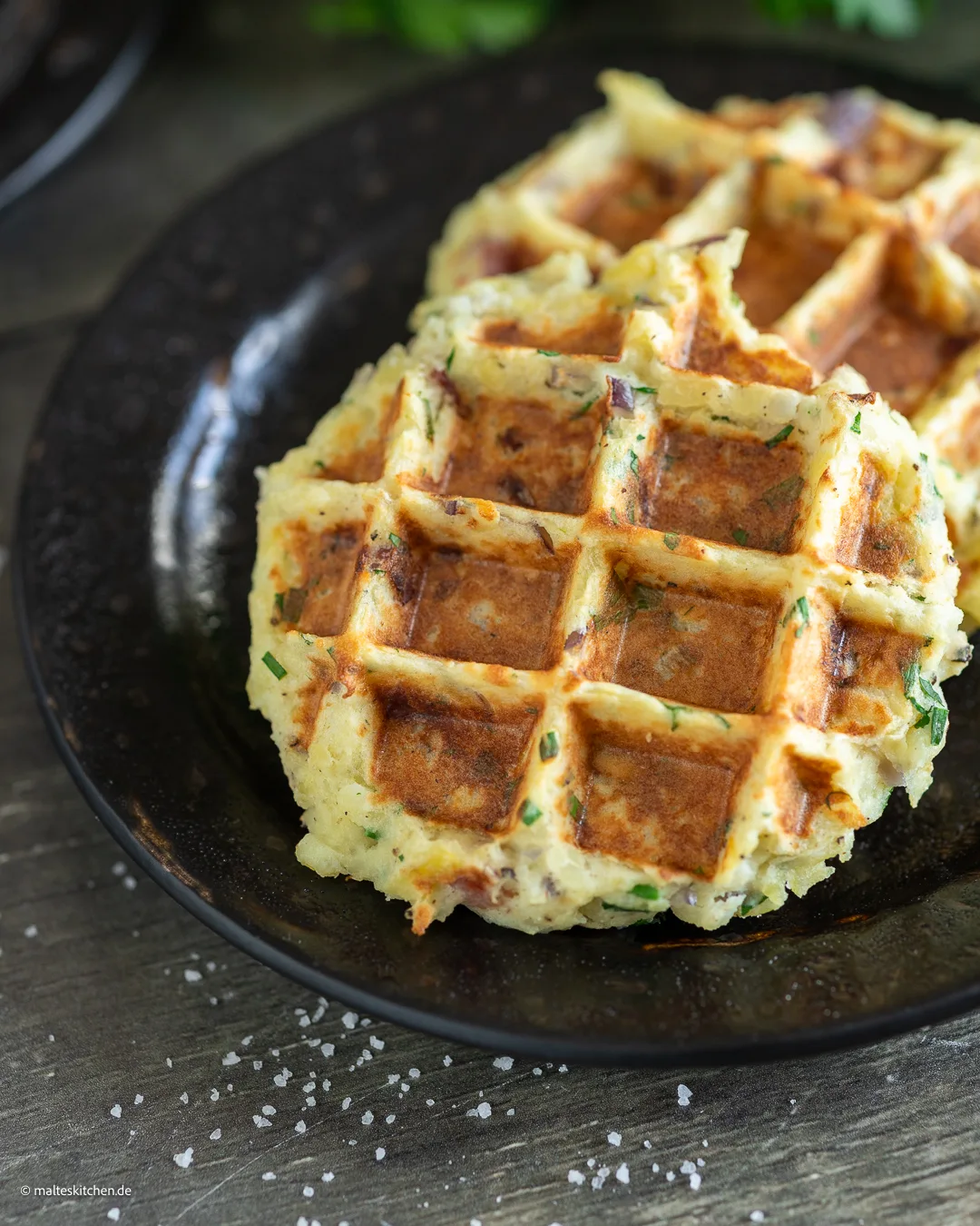 Kartoffelwaffeln