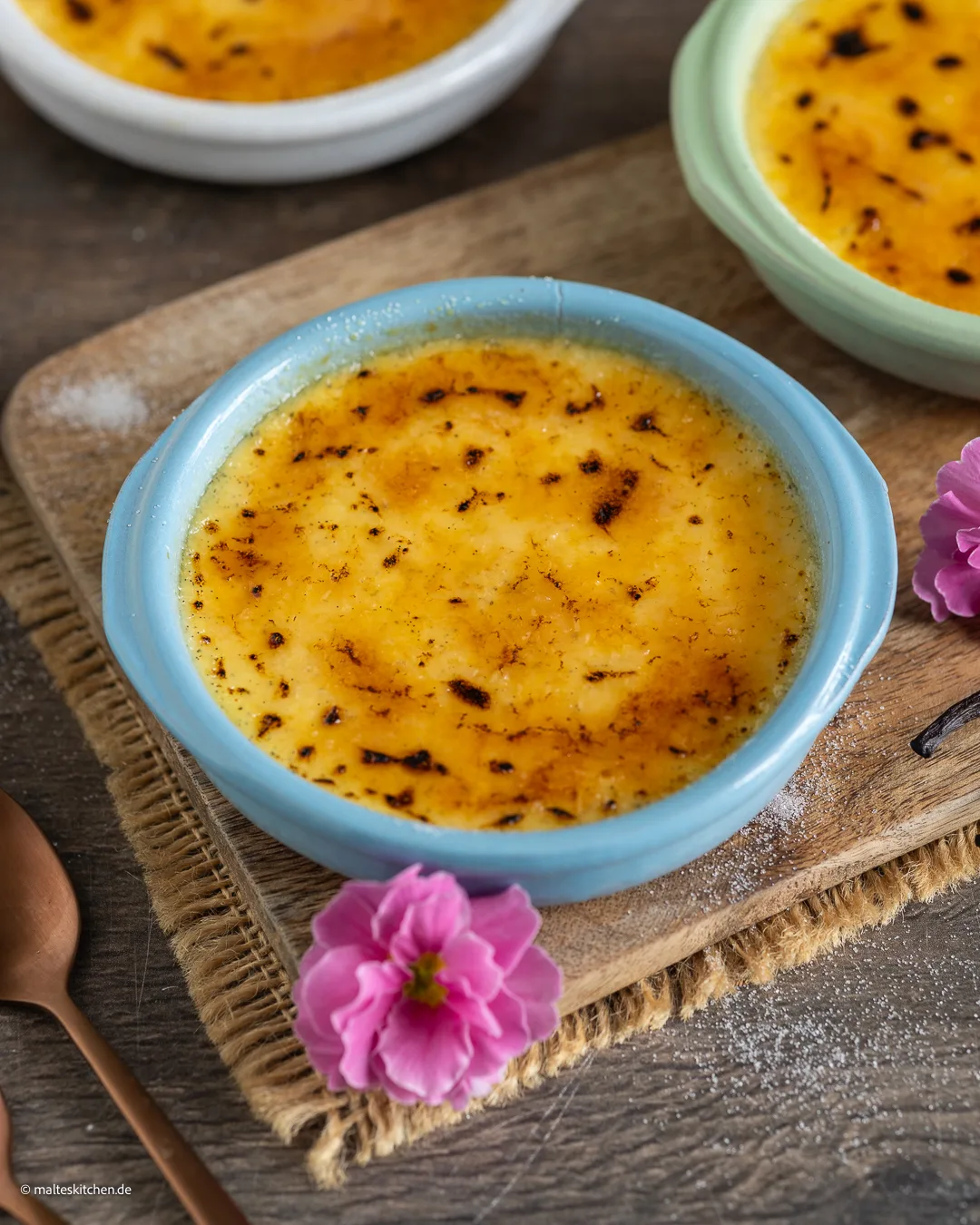 Leckere Crème brûlée