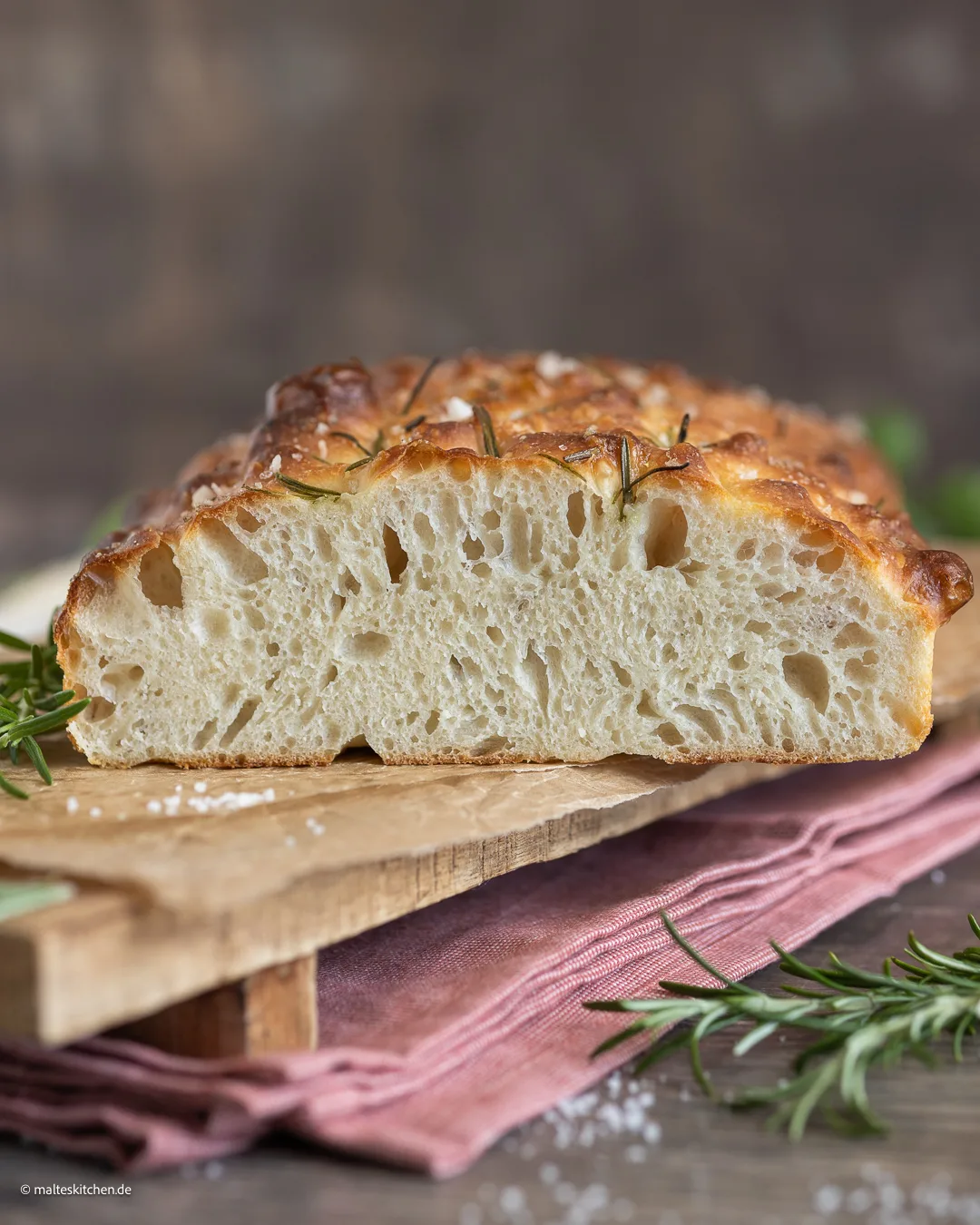 Focaccia ohne kneten