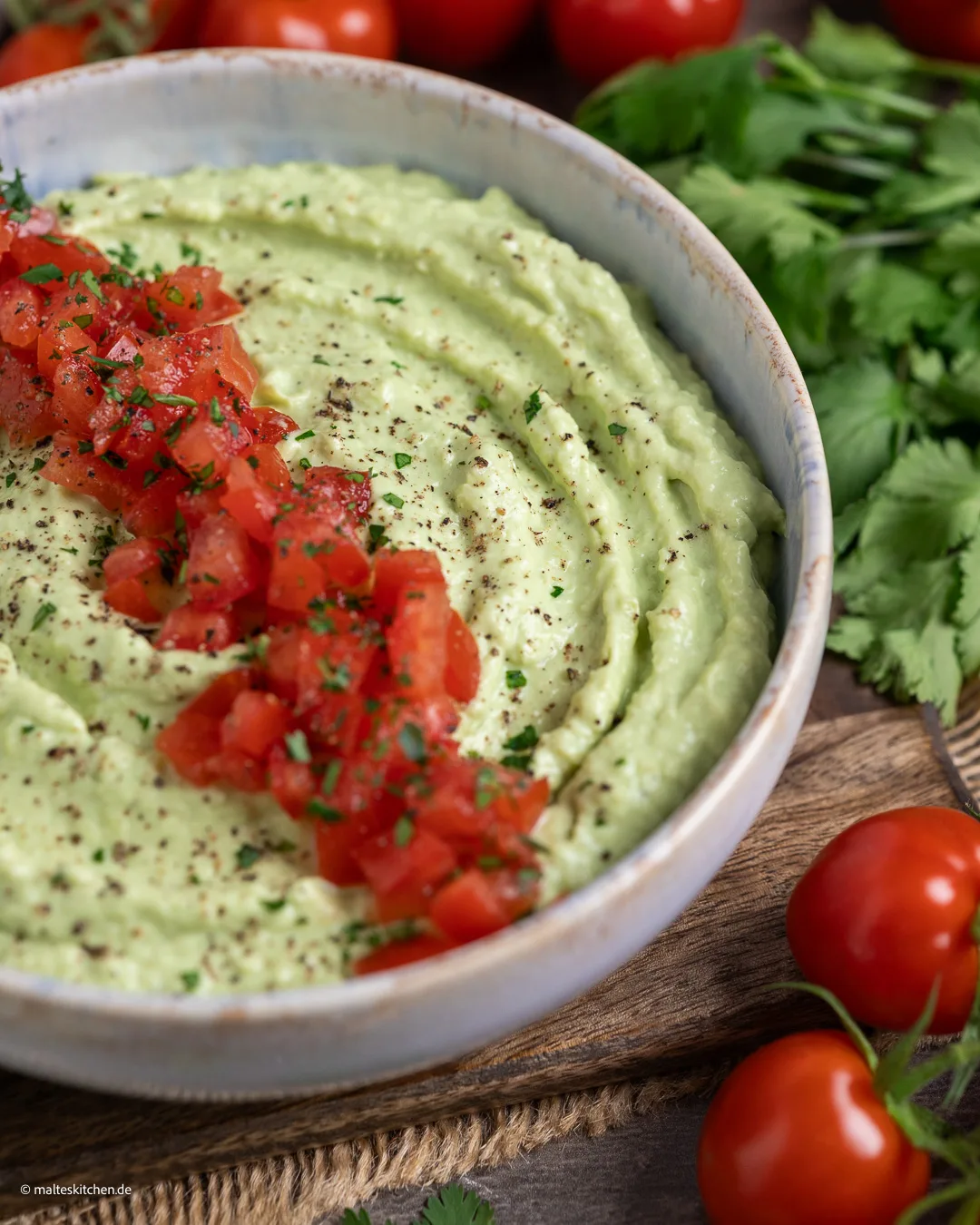 Avocadocreme als Dip