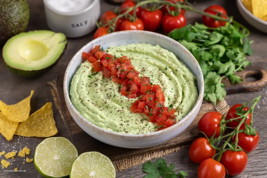 Avocadocreme mit Frischkäse