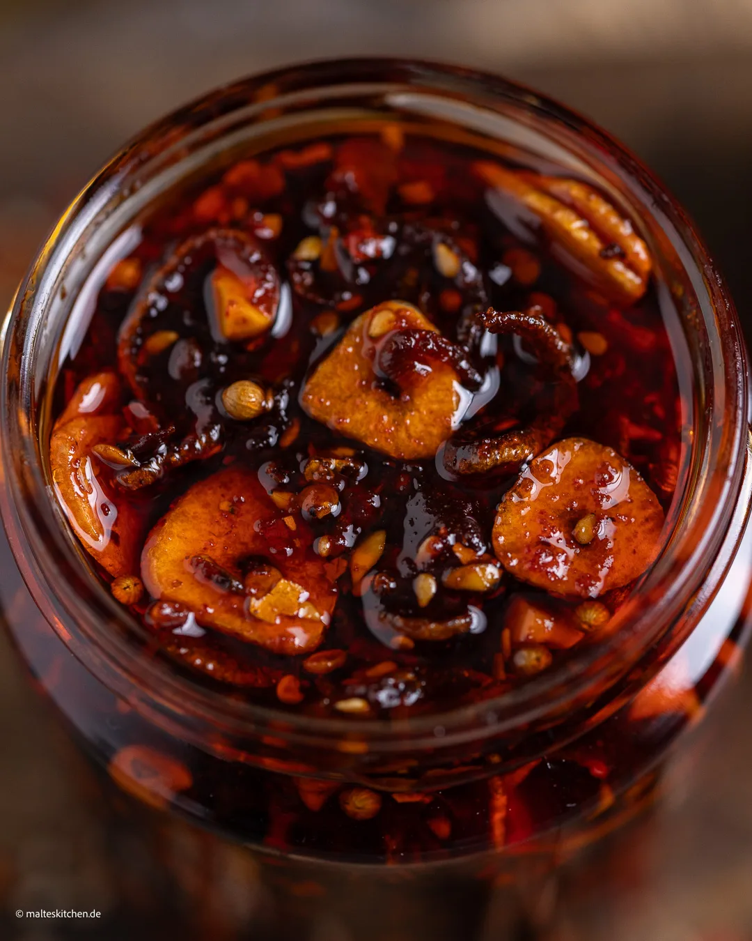Scharfes Chili Oil