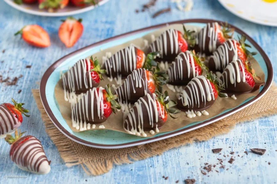 Schoko-Erdbeeren - so einfach machst du sie selbst