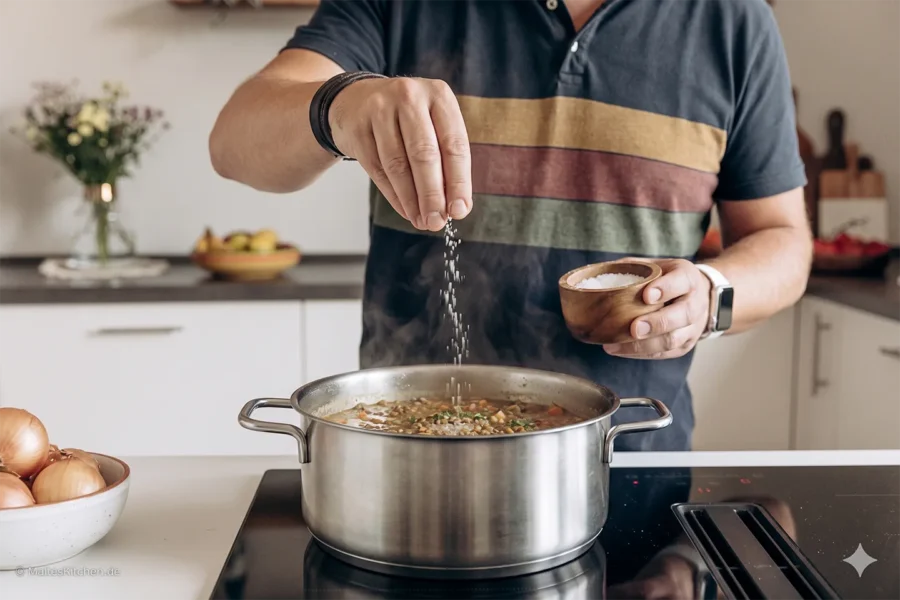 Suppe versalzen? So rettest du sie!