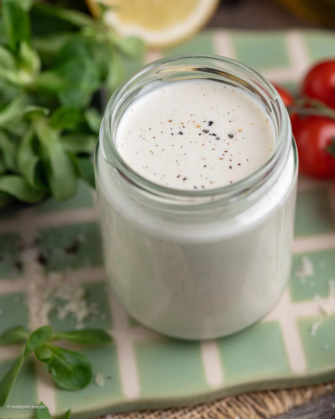 Cremiges Dressing für Caesar-Salad