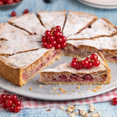 Omas Johannisbeerkuchen mit Baiser