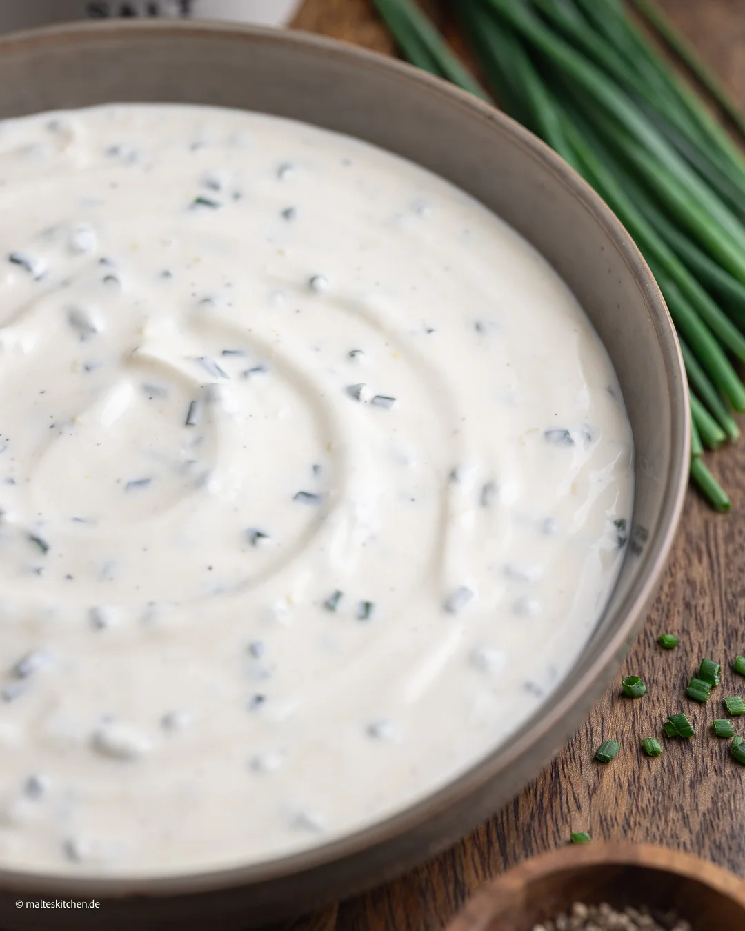 Sour Cream Dip selbstgemacht